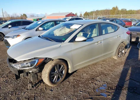 2018 Hyundai Elantra Sel from USA, damaged, VIN 5NPD84LFXJH262632